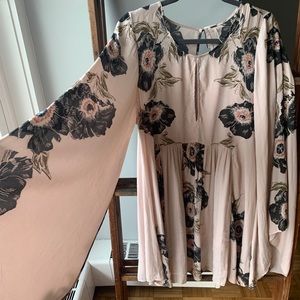 Free People Bell Sleeve Dress Medium
